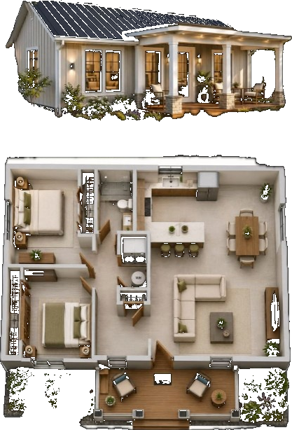 Çetinbilek Yapı prefabrik ev projesi 5